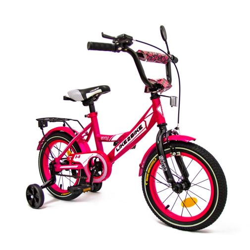 Дитячий велосипед Like2bike Sky 14 дюймів з багажником