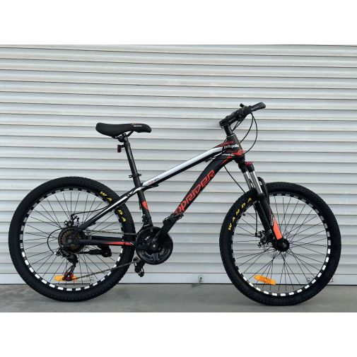 Велосипед горный подростковый 24 дюйма Toprider 611 оборудование Shimano