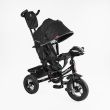 Детский трехколесный велосипед Best Trike 3390 надувные/фара, с USB, пультом, родительской ручкой