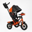 Детский трехколесный велосипед Best Trike 3390 надувные/фара, с USB, пультом, родительской ручкой