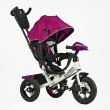 Детский трехколесный велосипед Best Trike 3390 надувные/фара, с USB, пультом, родительской ручкой