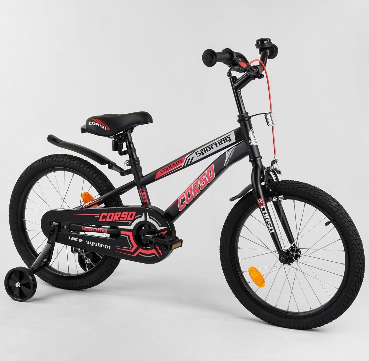 Детский двухколесный велосипед 18 дюймов Corso R-18