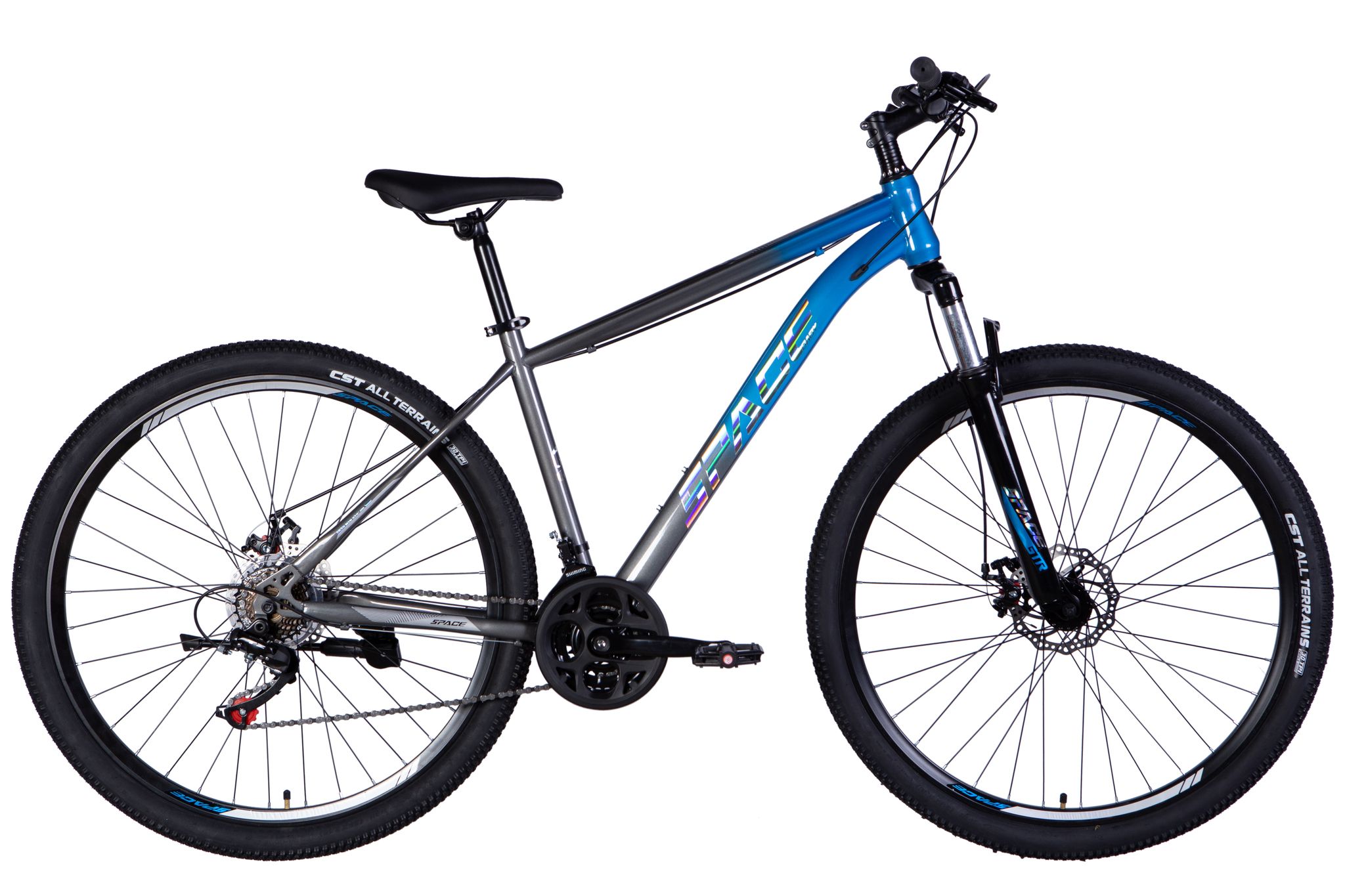 Велосипед горный 29 дюймов Space Mars DD FR 2025, рама 18"