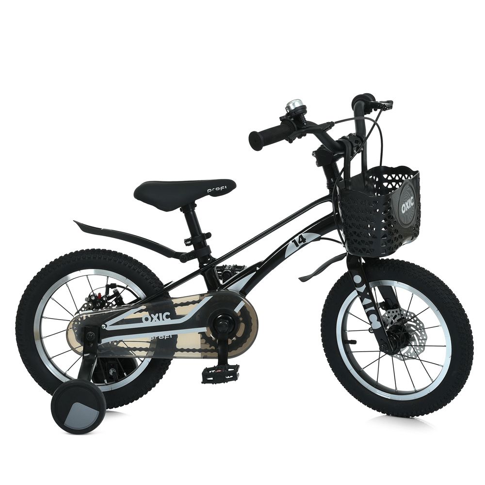 Детский велосипед Profi Oxic 14 дюймов магниевый с корзиной