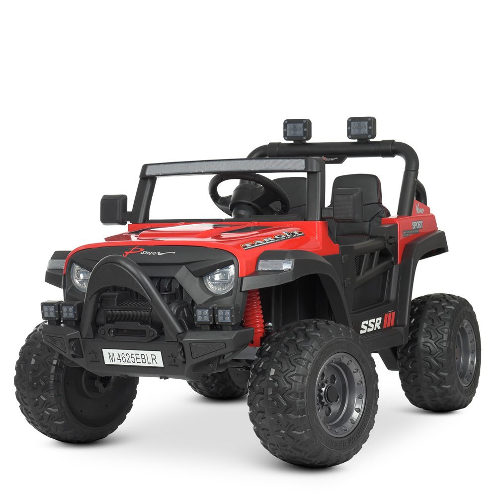 Детский двухместный электромобиль внедорожник 90W Bambi M 4625EBLR