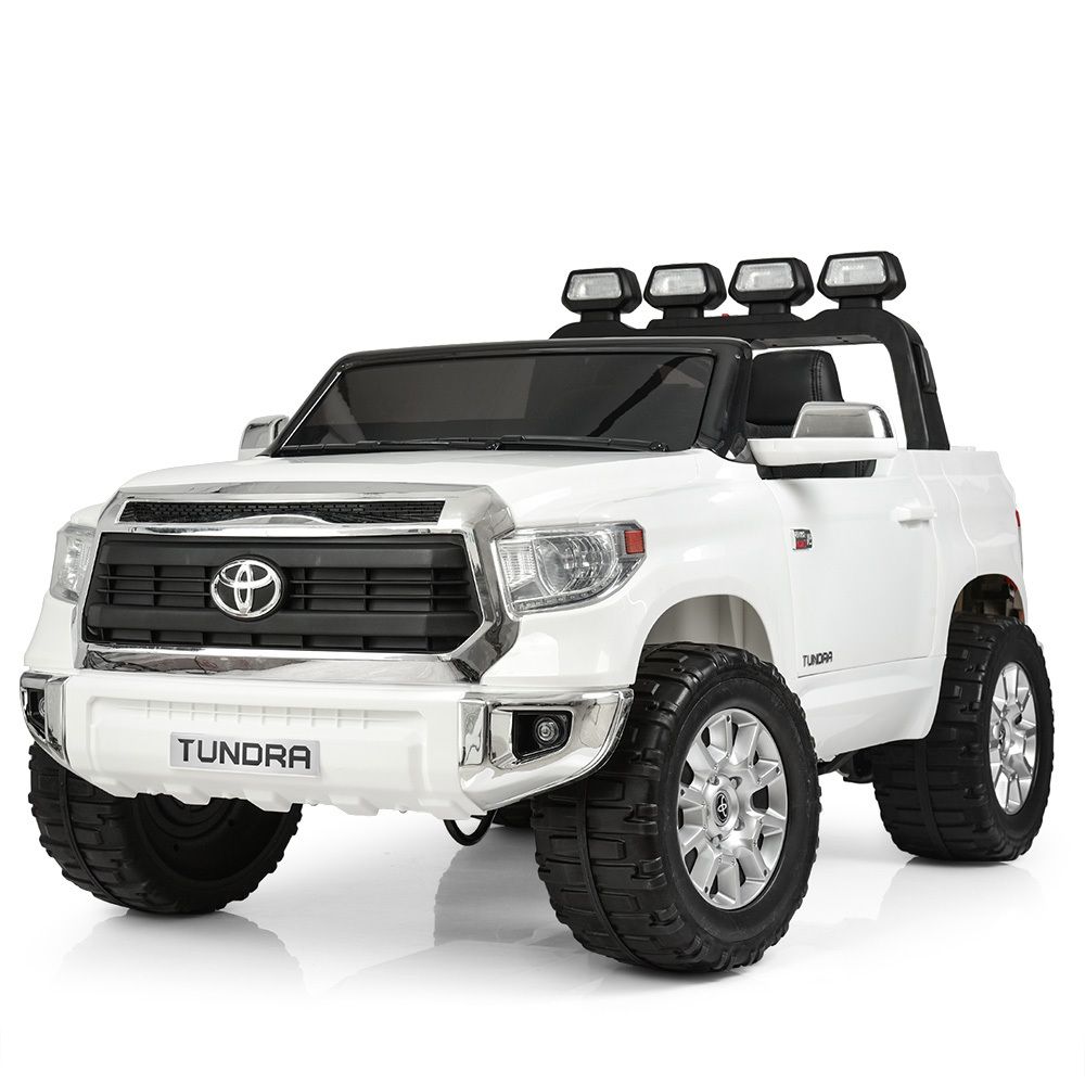 Детский двухместный электромобиль внедорожник Toyota Tundra 400W JJ2255EBLR