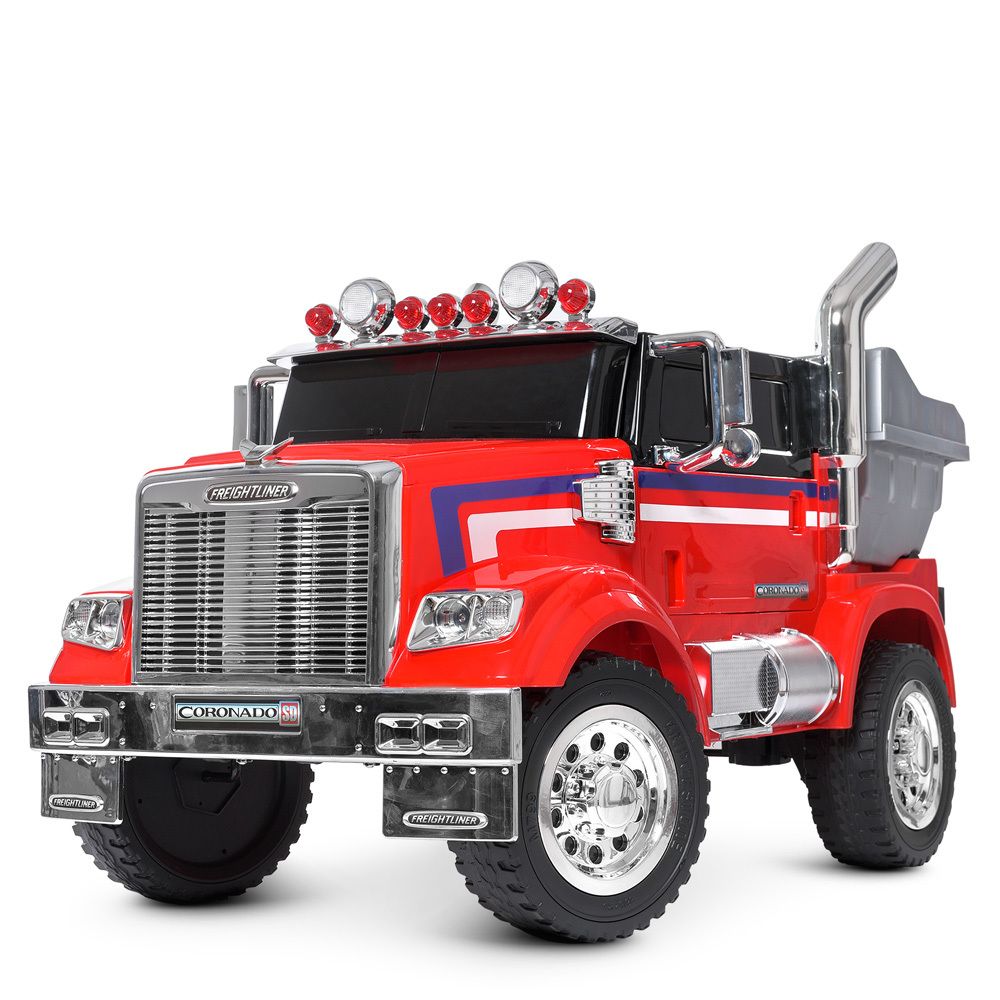 Детский электромобиль тягач Freightliner Coronado Bambi 50W 2 мотора