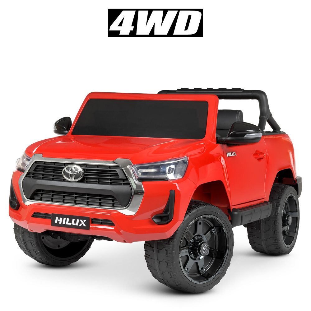 Детский электромобиль джип Toyota Hilux 4WD M 4919EBLRS