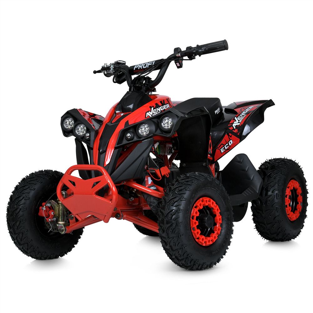 Детский/подростковый квадроцикл на аккумуляторе Prof1 Sprint 26 км/ч 1000W (MP3)