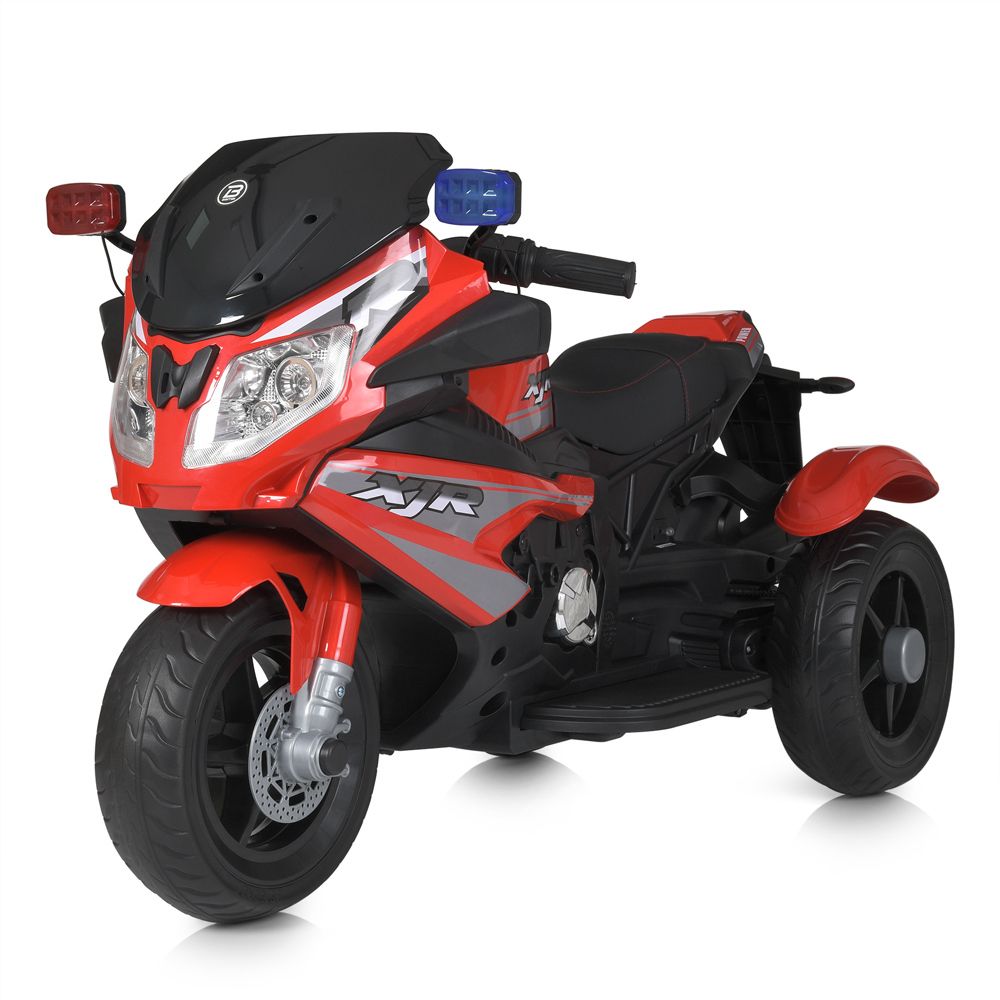 Детский электромотоцикл 3 колесный полицейский 90W Bambi M 4851EL