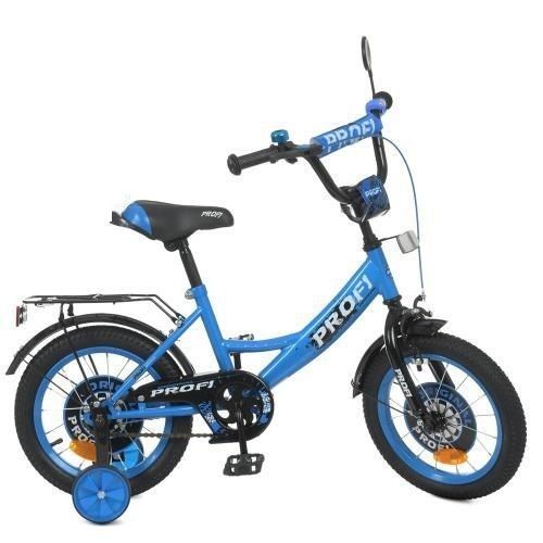 Детский велосипед Profi Original boy 12 дюймов с багажником Y1243-1, Y1244-1, Собран на 75%