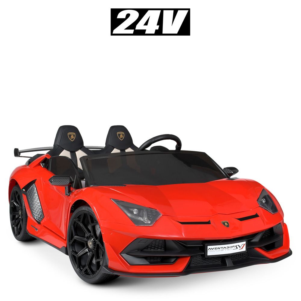 Детский двухместный электромобиль спорткар Lamborghini (Ламборгини) M 4788EBLR (24V)
