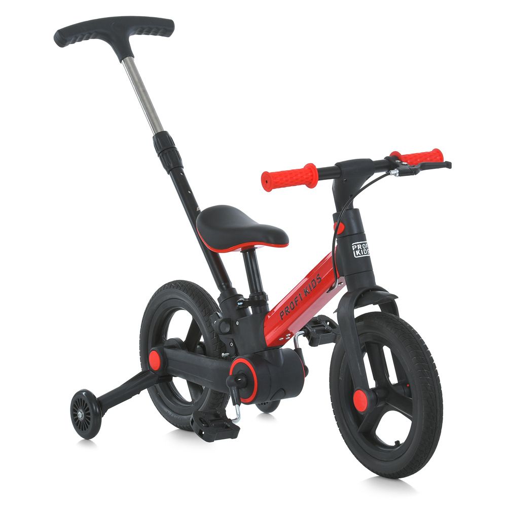 Детский велосипед-трансформер Profi Kids MB 1021 с родительской ручкой