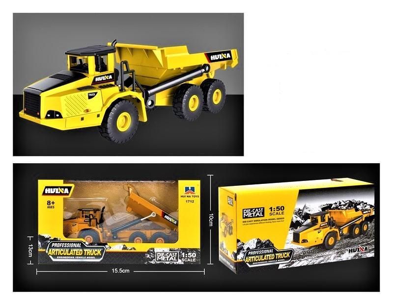 1712 Машинка Самоскид (Самосвал) масштаб 1:18