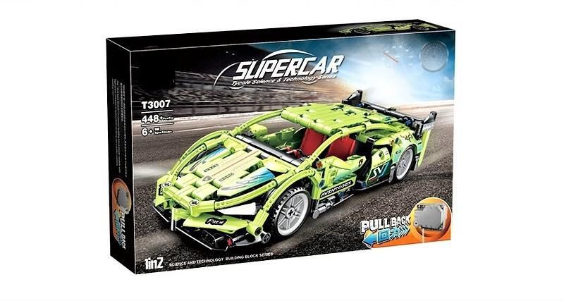 Машинка Technic  F1   T3007 448 деталь