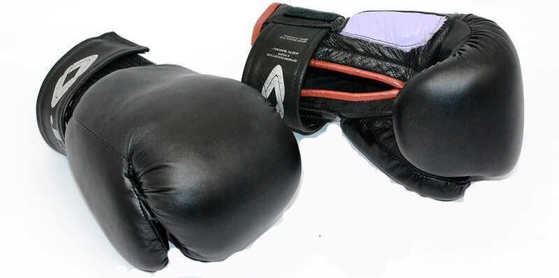 гр Перчатки бокс 8 унций кожа  ТМ "Jab"
