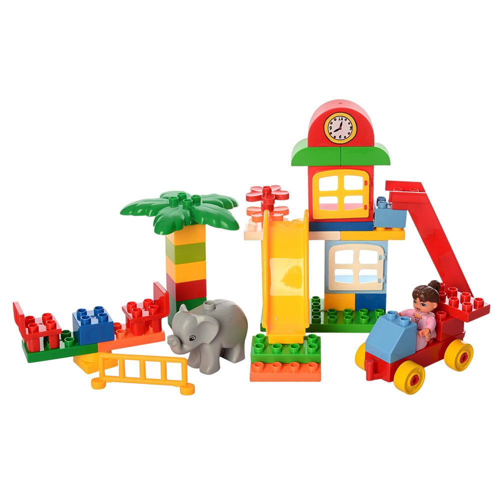 Конструктор JIXIN 3166 A стул-чемодан (46 деталей)