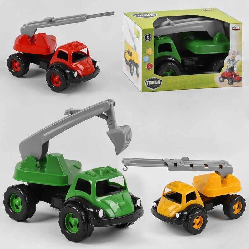 Машина 06-626 (8) "Pilsan", 3 вида, вращающаяся платформа, в коробке