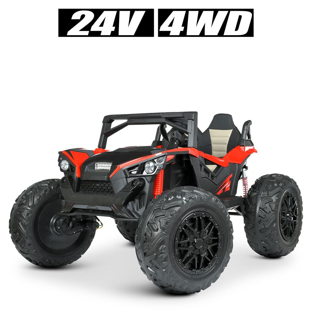 Детский двухместный электромобиль внедорожник 4WD 500W Bambi M 4971EBLR(24V)