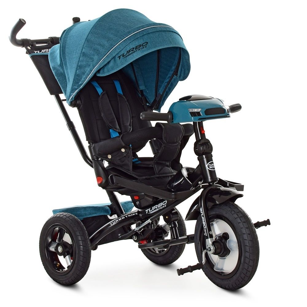 Детский трехколесный велосипед Turbo Trike M 4060HAT Твид