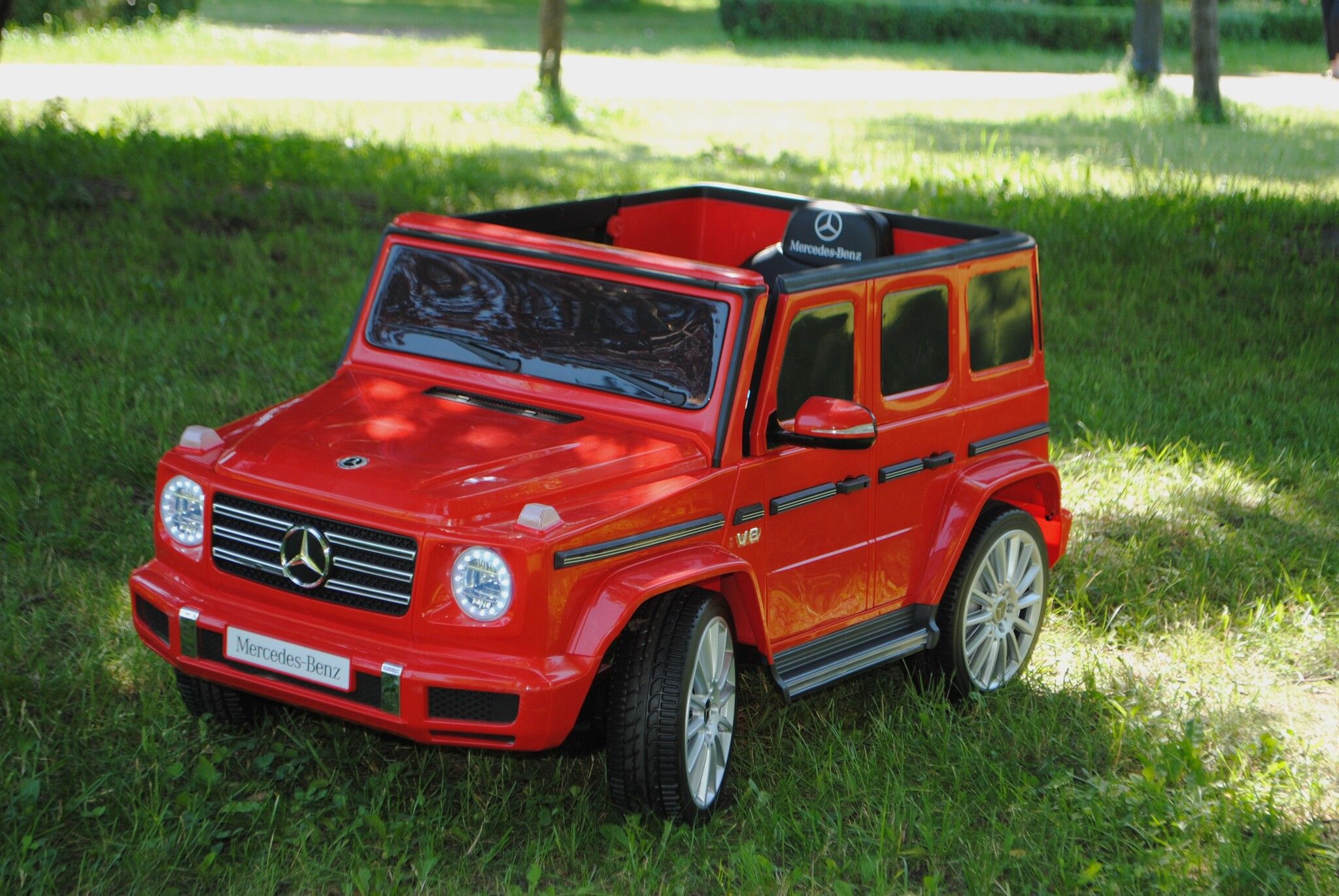 Детский электромобиль джип Mercedes G-Class (Гелентваген) "WeKids Cars"