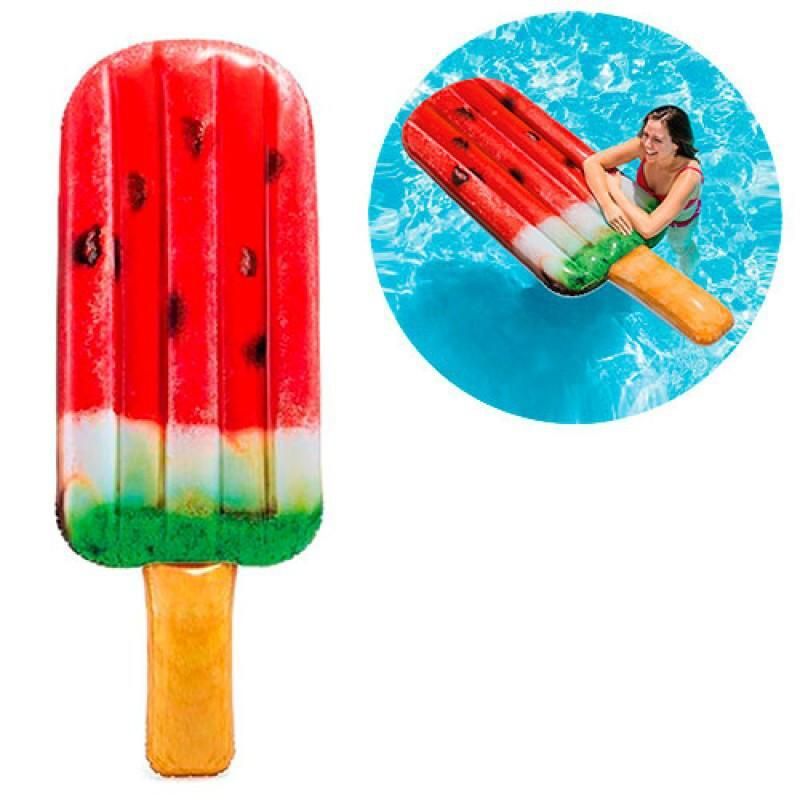 Надувной пляжный матрас мороженное эскимо арбуз Intex 58751