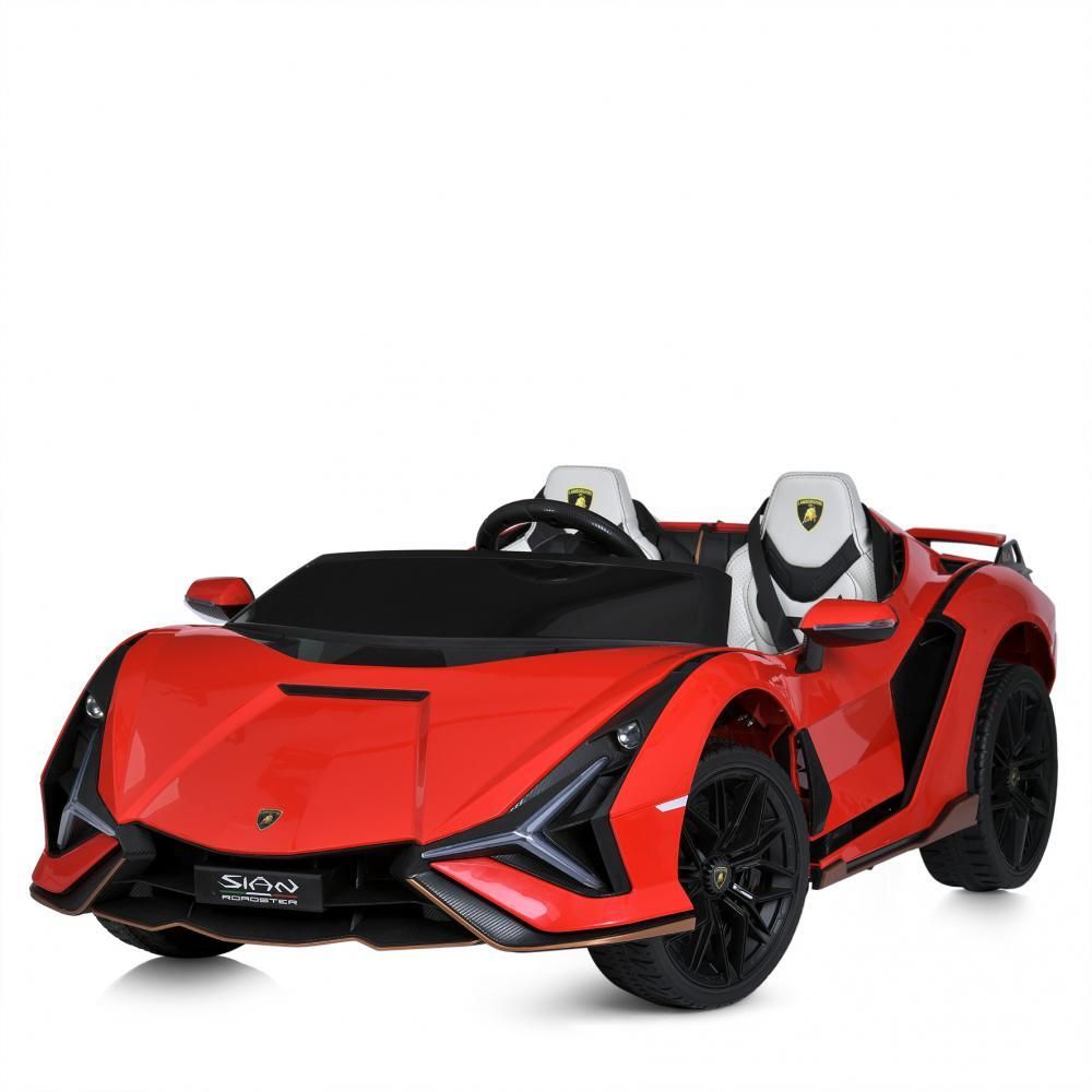 Детский двухместный электромобиль Lamborghini Sian Roadster 4WD M 5072EBLR