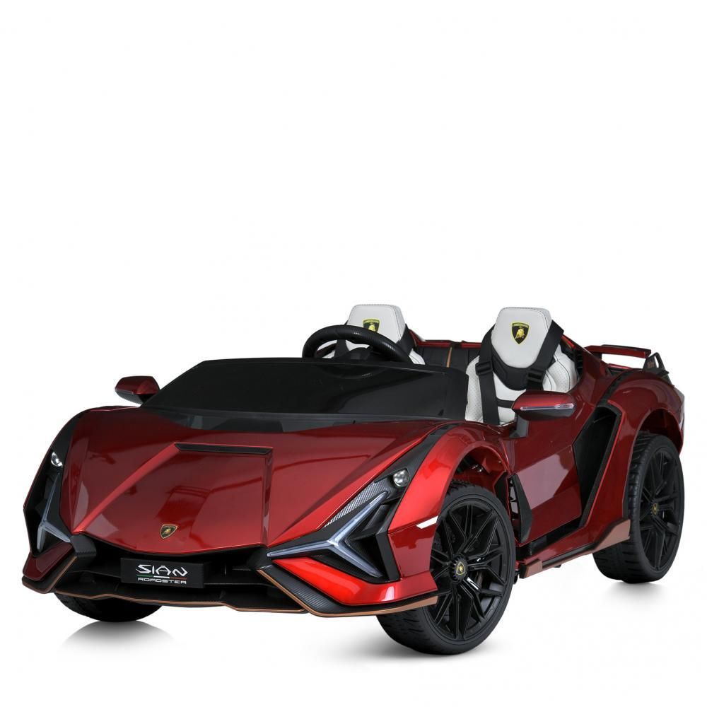 Детский двухместный электромобиль Lamborghini Sian Roadster 4WD M 5072EBLRS