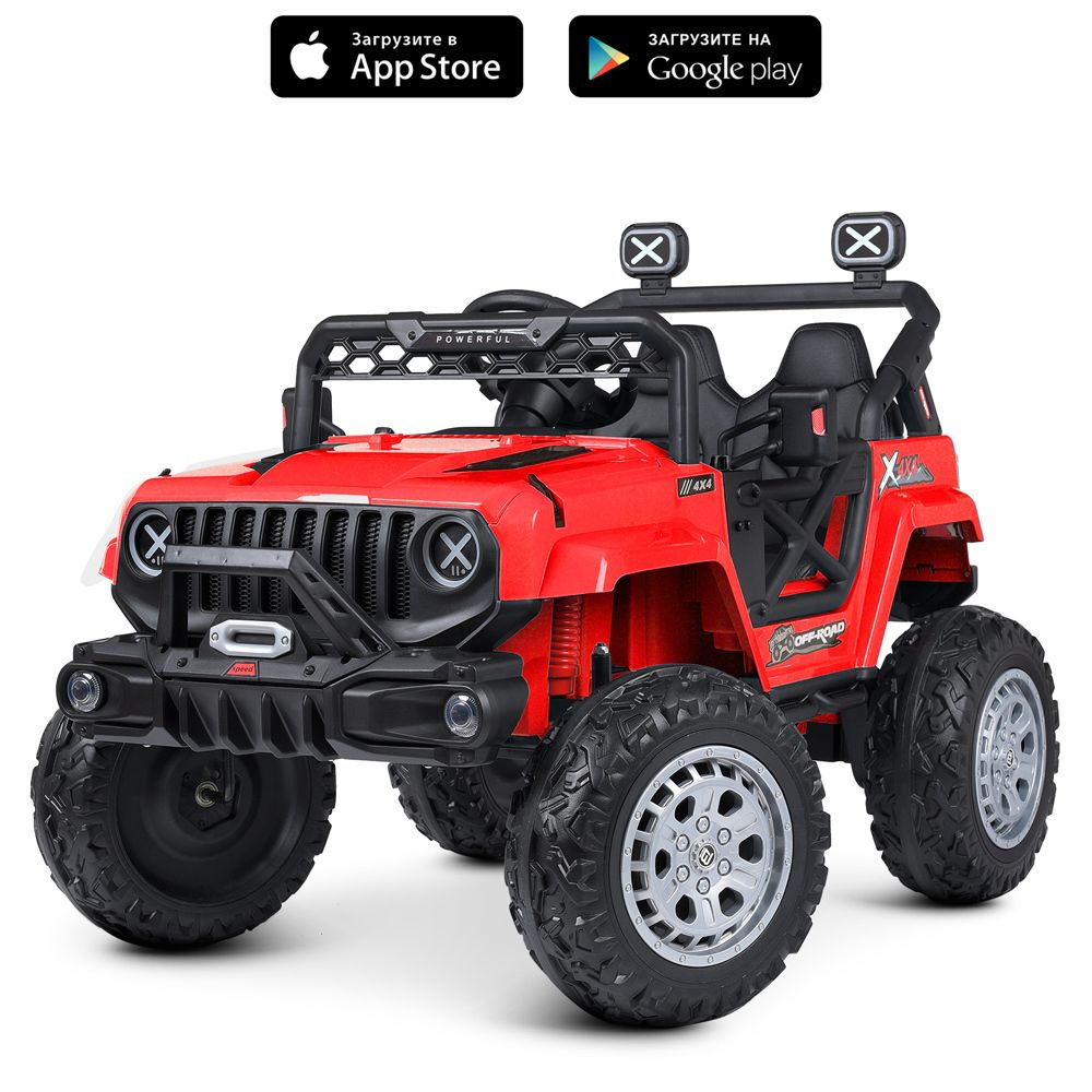 Детский электромобиль джип Jeep M 4960EBLR