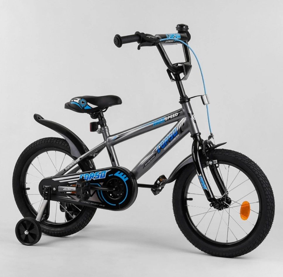 Детский двухколесный велосипед 16 дюймов Corso EX-16 N