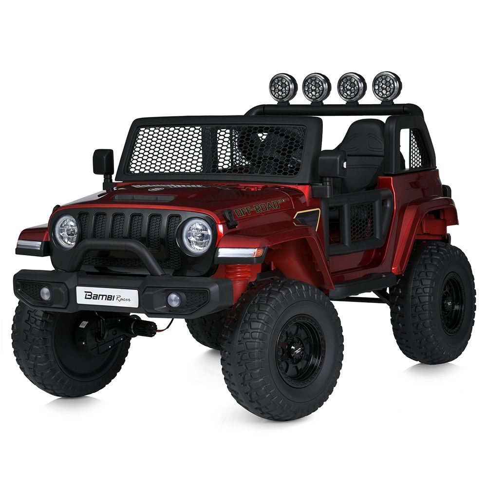 Детский двухместный электромобиль джип 4WD Bambi M 5780EBLRS