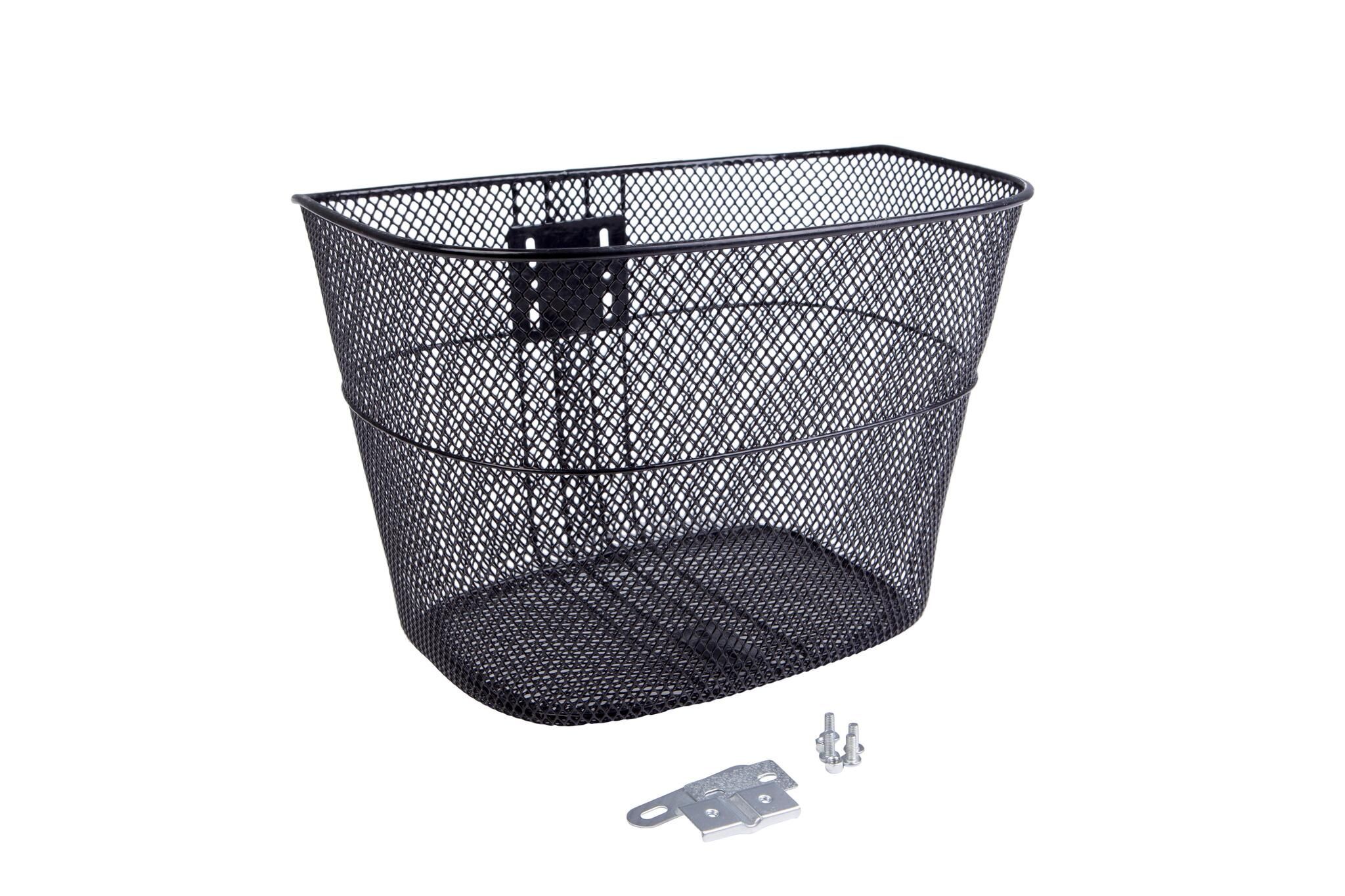 Кошик без стойки 24" ST 330*240*260 чорн. чорн. з кронштейном