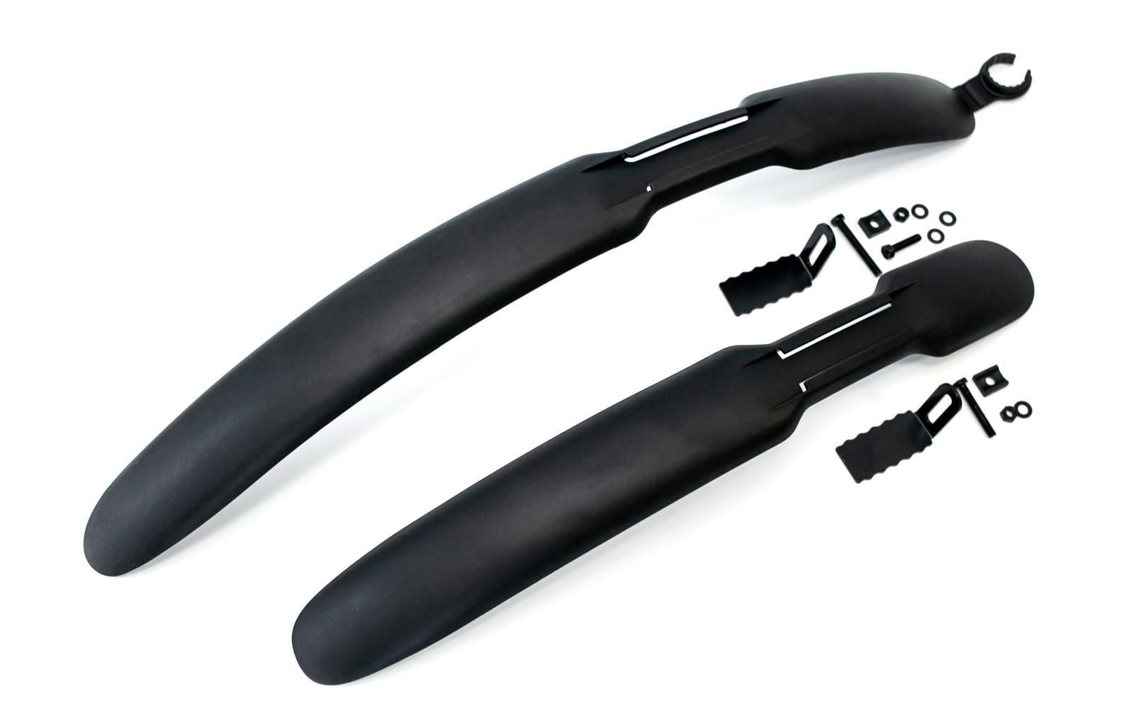 Крила 24-28" пластик. (кріпл. на перемичку) чорн. BRAVVOS FL-640 швидкозмінні