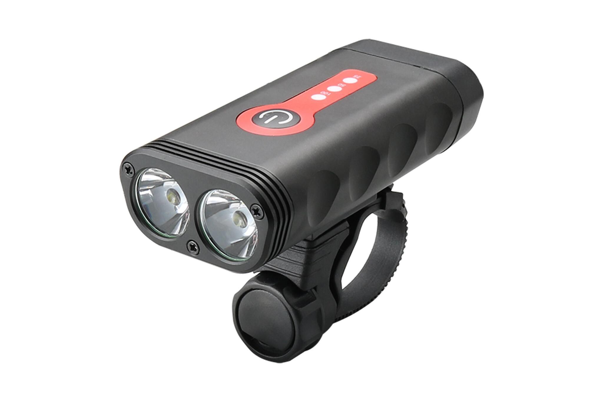 Фонарь передний 2 1000Лм аккумулятор 4400мА·ч BEcool BC-FL1580