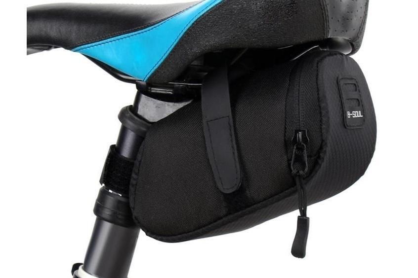 Велосумка мини под седло BC-BG102 16 * 8 * 7cm черный