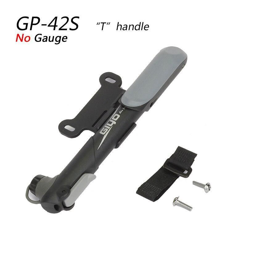 Насос мини GIYO GP-42S Pl AV/FV (80psi) (черный)