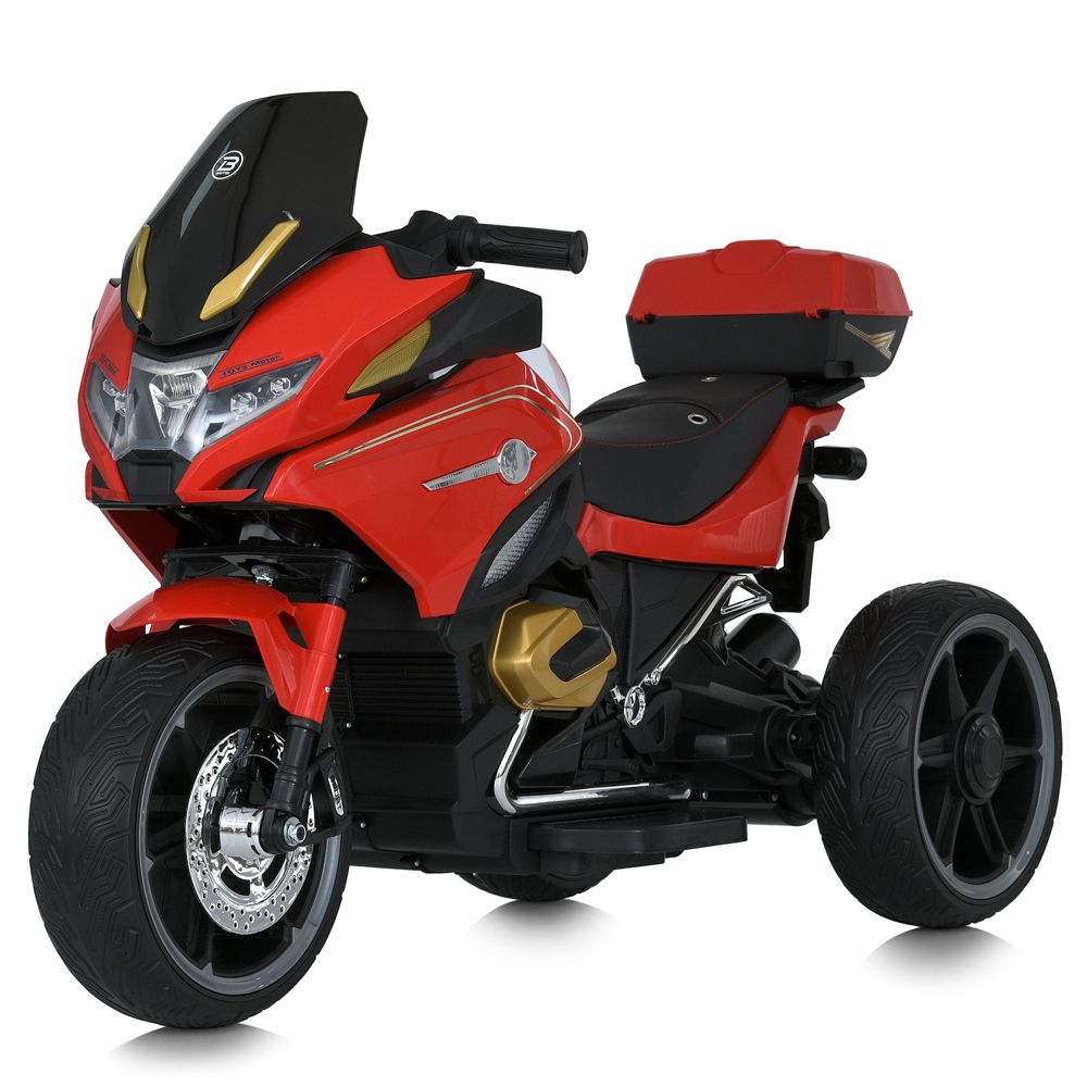 Детский электромотоцикл 3 колесный 90W Bambi M 5830EBLR