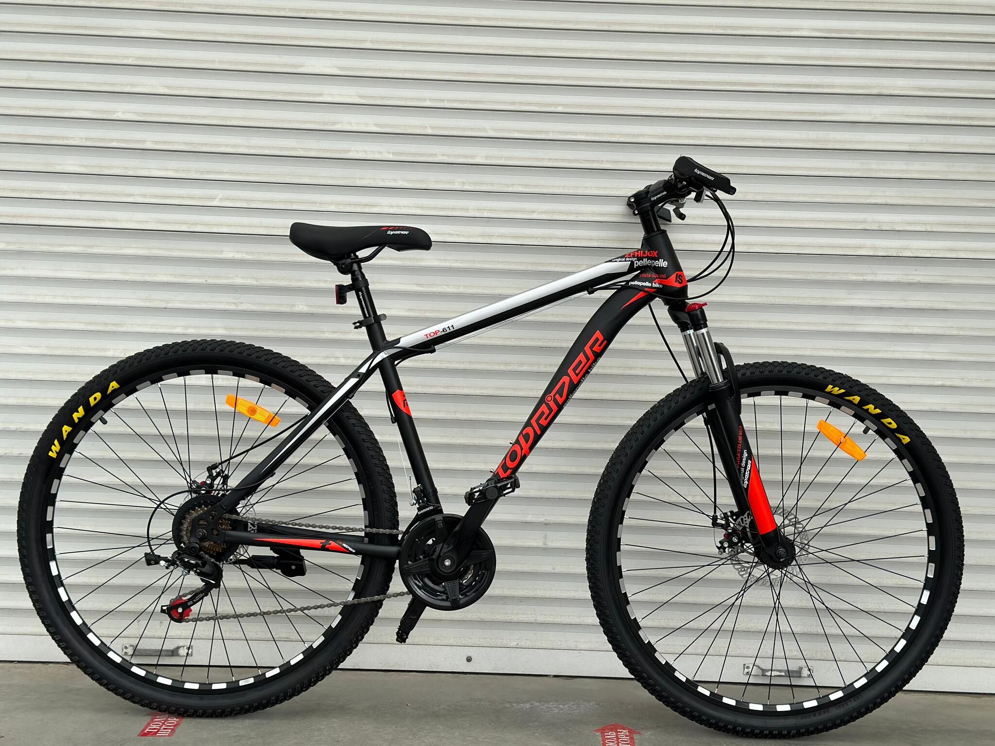 Велосипед горный 29 дюймов Toprider 611 оборудование Shimano, рама 19"
