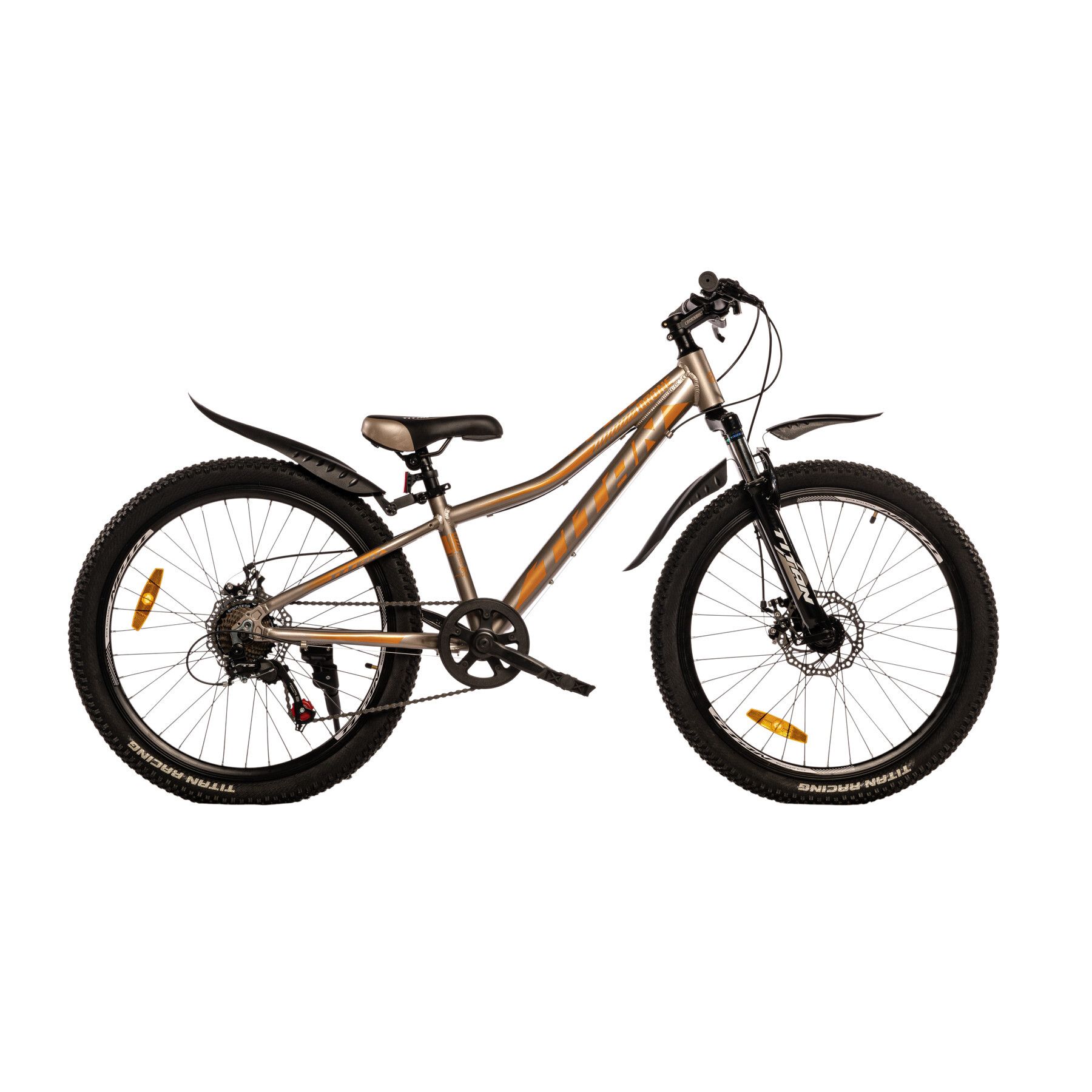 Велосипед горный подростковый 24 дюйма Titan Drone алюминиевый, рама 11"