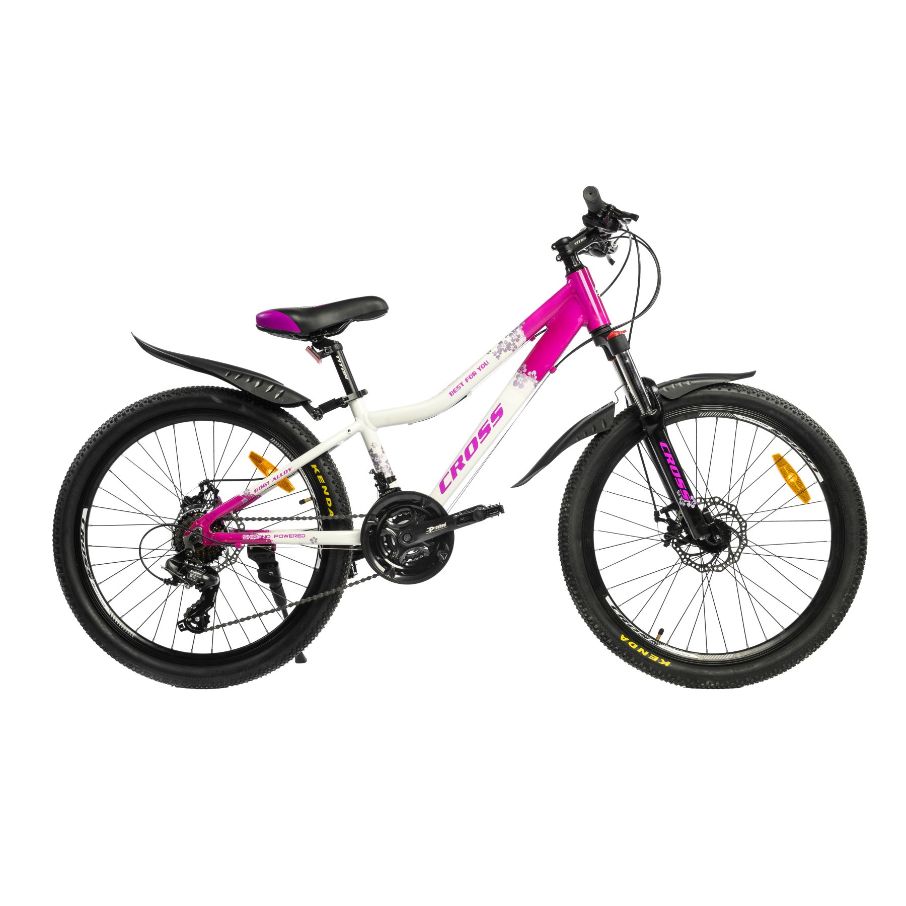 Велосипед гірський підлітковий 24 дюйми Cross Milano 2022 алюмінієвий