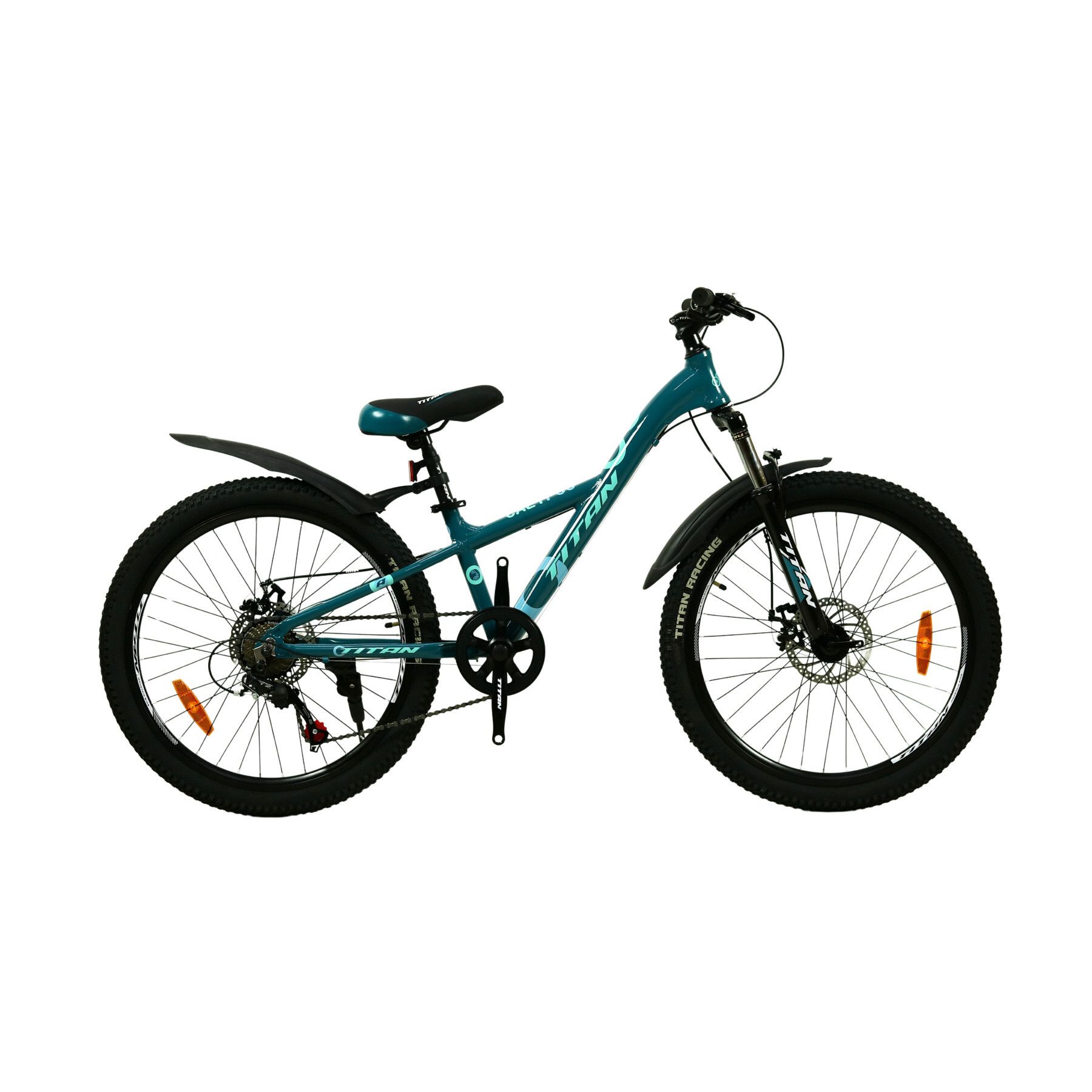Велосипед гірський підлітковий 24 дюйми Titan Calypso алюмінієвий, рама 11"