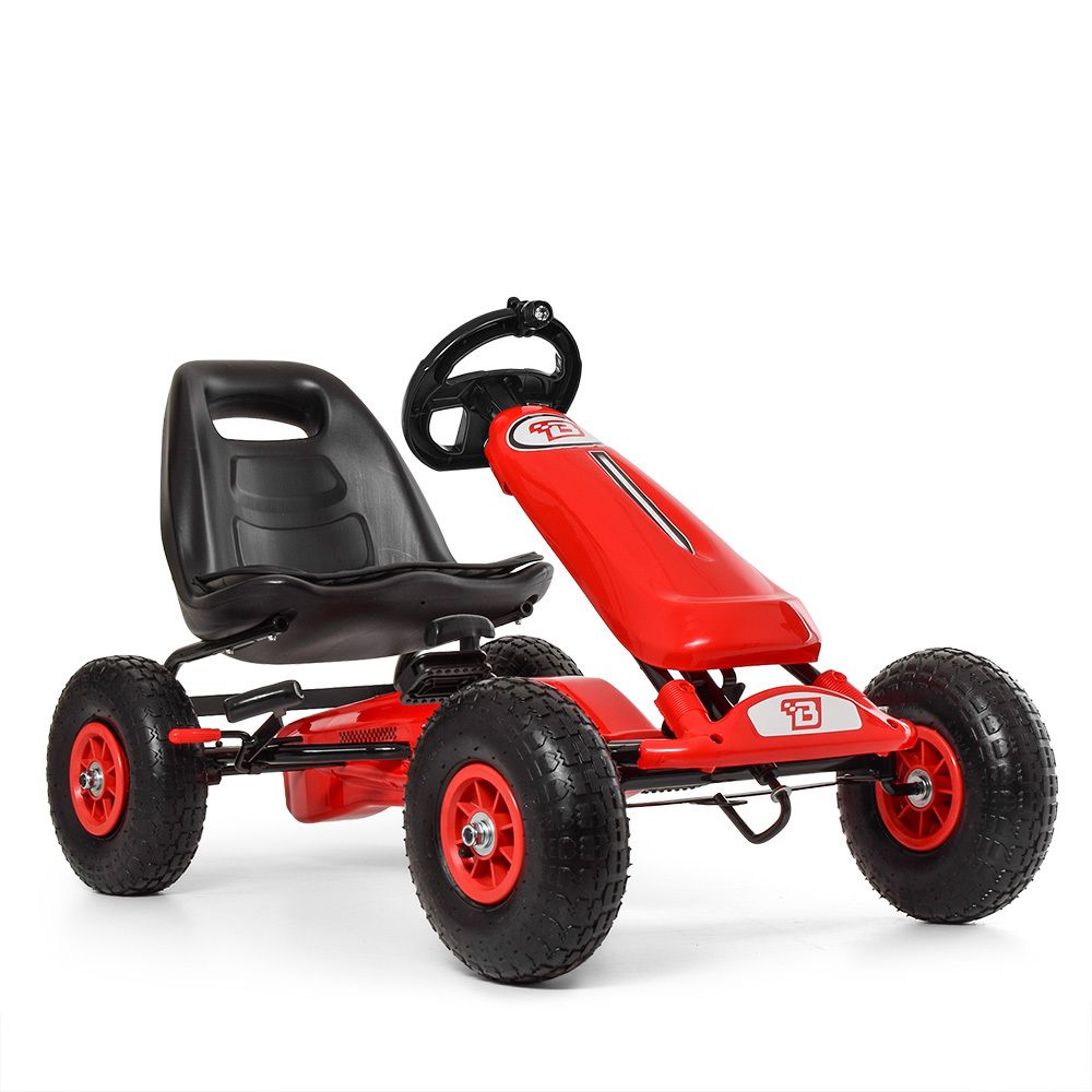 Детский спортивный картинг/веломобиль/машина на педалях Bambi M 3590AL