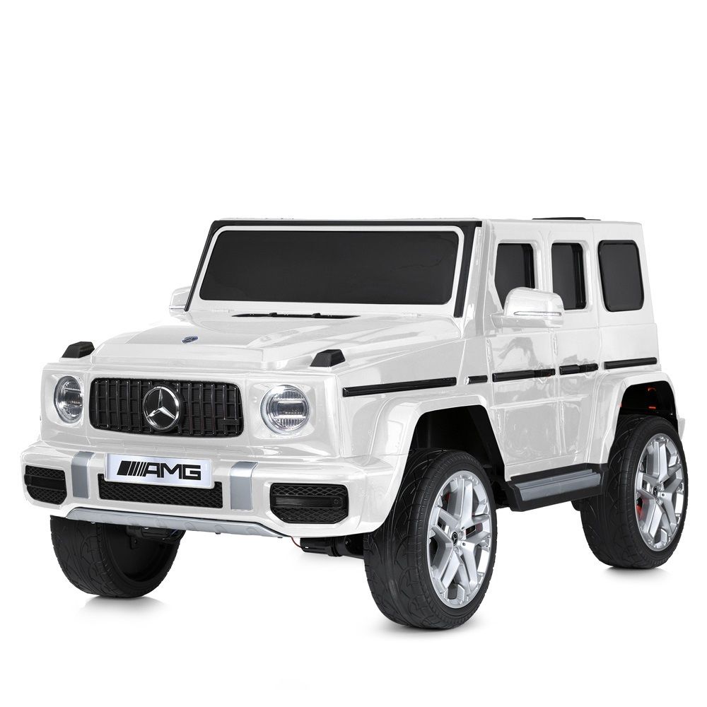 Детский двухместный электромобиль джип Mercedes AMG Bambi M 6137EBLR