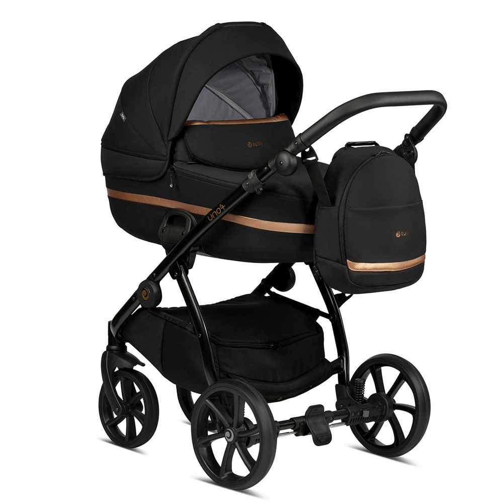 Универсальная коляска 2 в 1 TUTIS Uno 3 plus BLACK EDITION