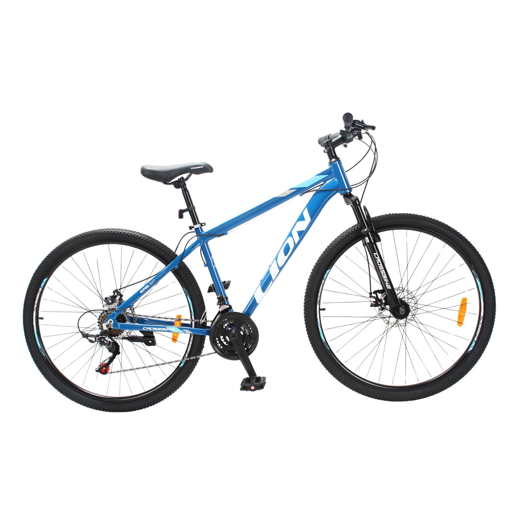 Велосипед горный алюминиевый 29 дюймов CrossBike Lion 2025, рама 17"