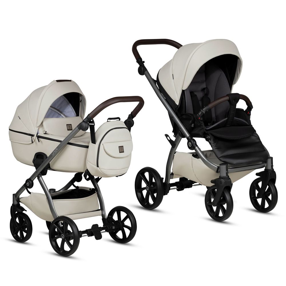 Универсальная коляска 2 в 1 TUTIS Uno 5 plus LEATHER COLLECTION
