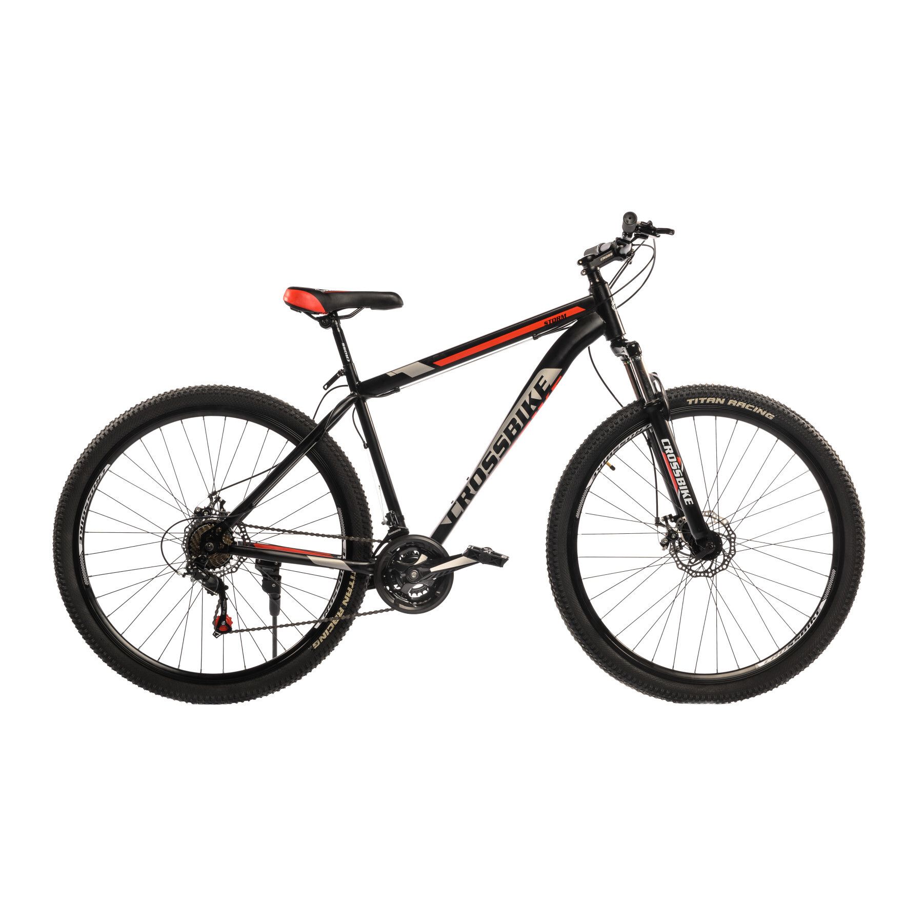 Велосипед горный 29 дюймов CrossBike Storm 2024, рама 19.5"