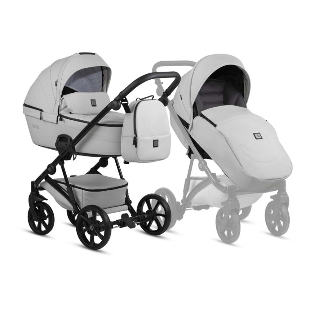 Универсальная коляска 2 в 1 TUTIS VIVA 5 Leather