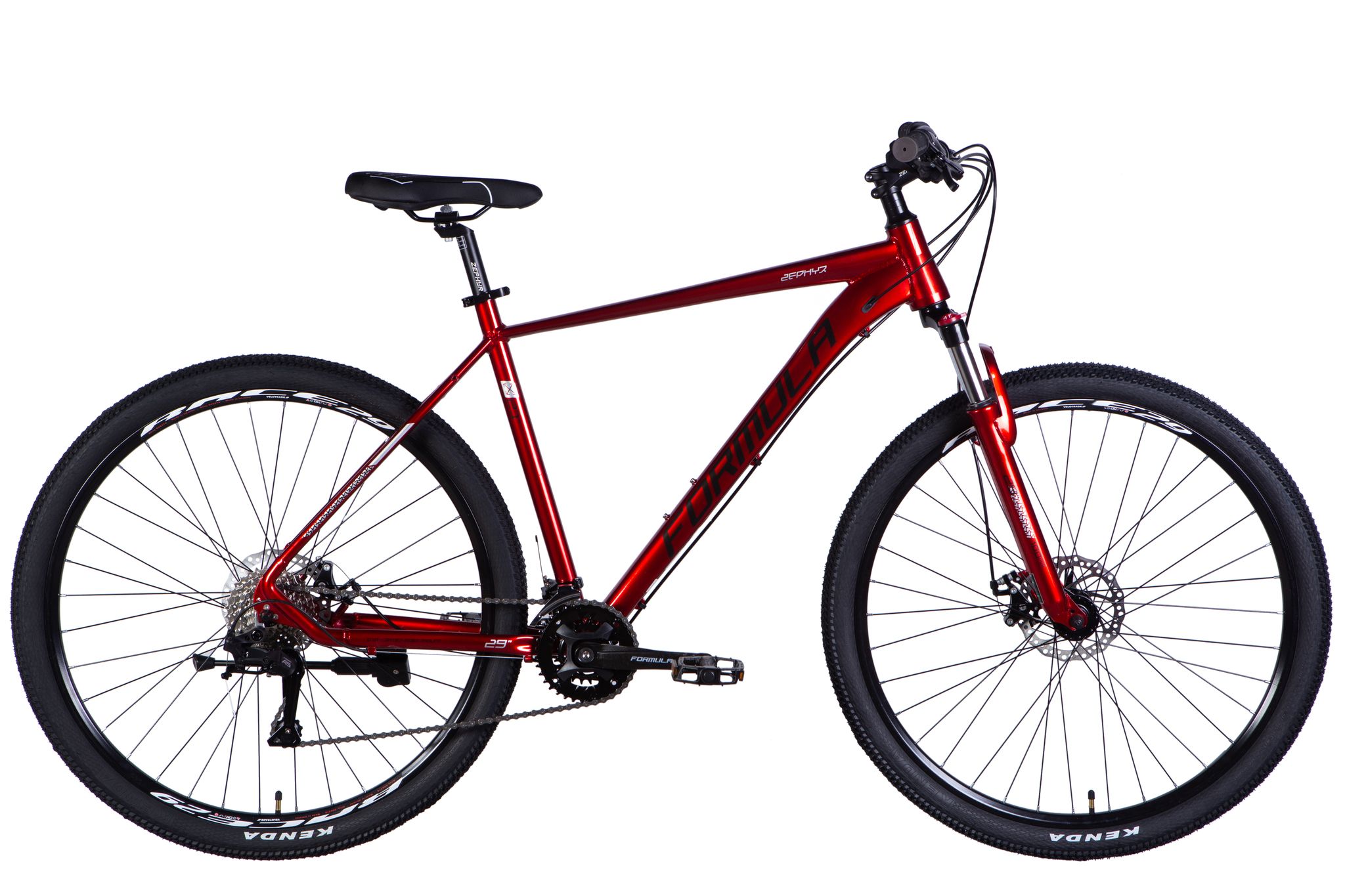 Велосипед гірський алюмінієвий 29 дюймів Formula Zephyr 3.0 DD CS 2025, рама 21"