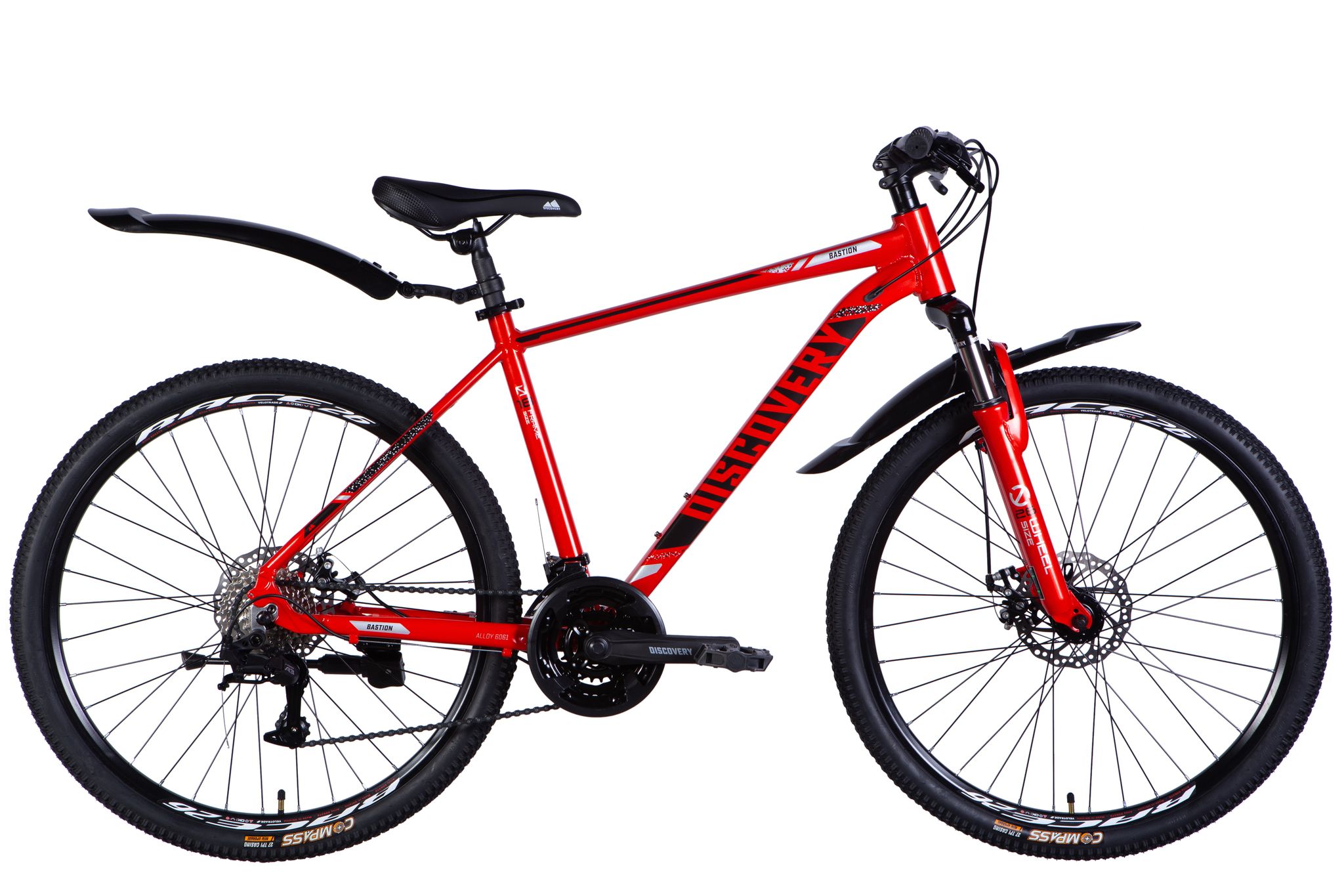 Велосипед гірський алюмінієвий 26 дюймів Discovery Bastion DD CS 2025, рама 18"